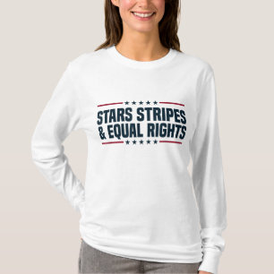 Stars Stripes And Equal Rights 4th Of July Women's T-Shirt
