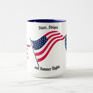 "Stars, Stripes and Summer Nights" Coffee/Tea Mug
