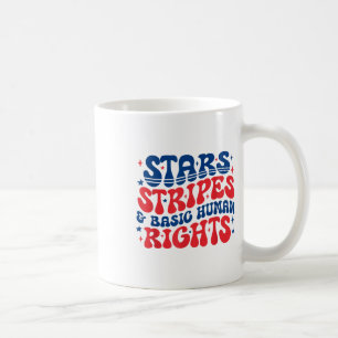 Stars Stripes Equal Rights 4th Of July Equal Right Coffee Mug