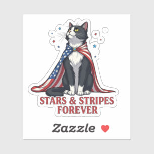 Stars & Stripes Forever – Patriotic Cat