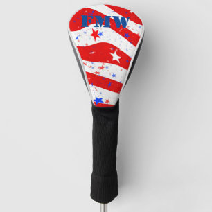 Stars & Stripes Golf Club Head Cover - Customise