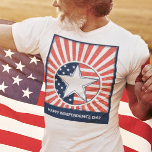 Stars & Stripes Independence Day T-Shirt