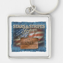 Stars & Stripes - Keychain
