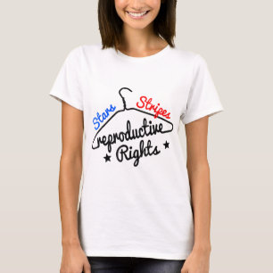Stars Stripes Reproductive Rights Coat Hanger Pro T-Shirt