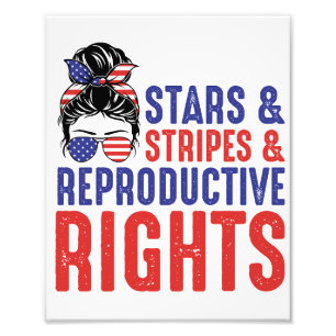 Stars Stripes Reproductive Rights Photo Print