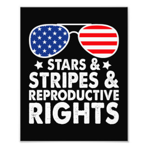 Stars Stripes Reproductive Rights Photo Print