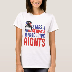 Stars Stripes Reproductive Rights T-Shirt