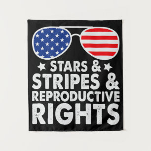 Stars Stripes Reproductive Rights Tapestry