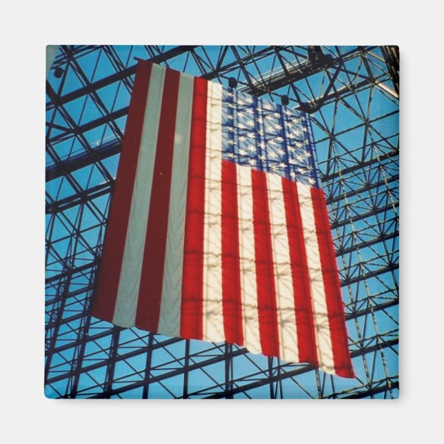 stars & stripes & shadows magnet (Front)
