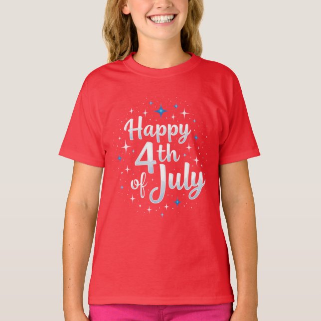 Stars & Stripes Spirit: Iconic American Freedom Pr T-Shirt (Front)