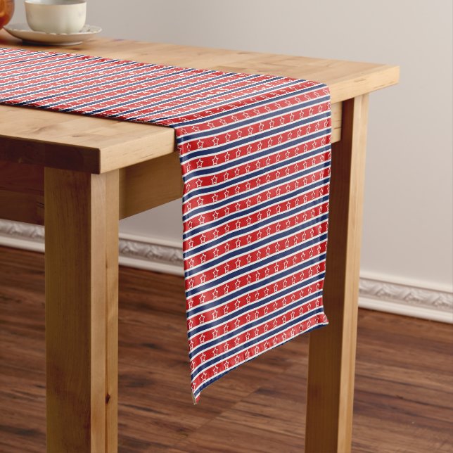 Stars & Stripes Table Runner (In Situ)