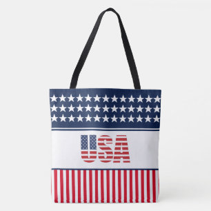 Stars & Stripes Tote Bag