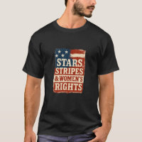 Stars, Stripes & Women’s Rights Distressed Flag