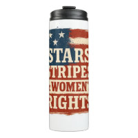 Stars, Stripes & Women’s Rights Distressed Flag