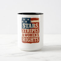 Stars, Stripes & Women’s Rights Distressed Flag