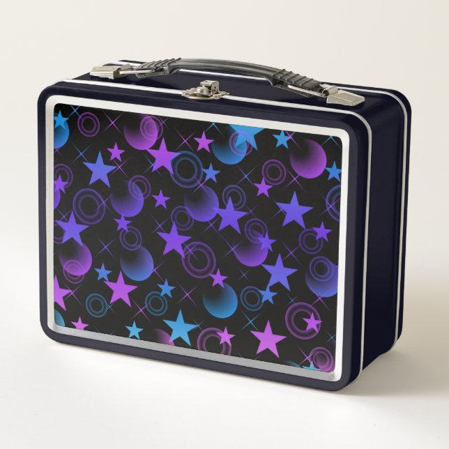 Stars & Stuff Metal Lunch Box (Front)