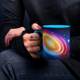 stars stylish galaxy trendy cool colorful fantasy mug