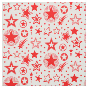 Stars Tattoos black + your ideas Fabric