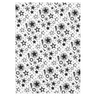Stars Tattoos black + your ideas Tablecloth