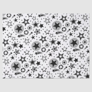 Stars Tattoos black + your ideas Tissue Paper