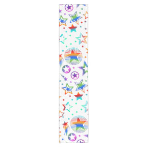 Stars Tattoos coloured + your ideas Short Table Runner