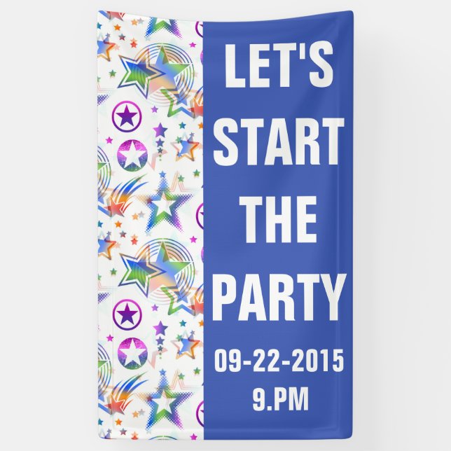 Stars Tattoos pattern coloured + your ideas Banner (Vertical)