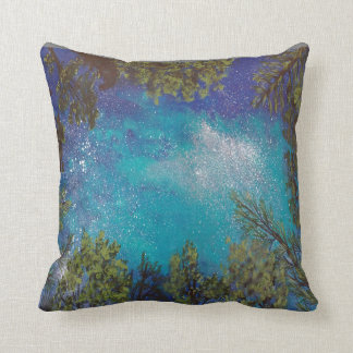 Stars through the trees -  pillow
