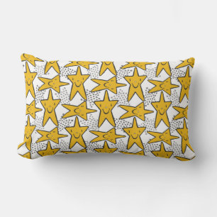 Stars throw pillows