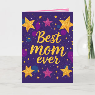 Stars Trendy Luxury Gift Collection Card