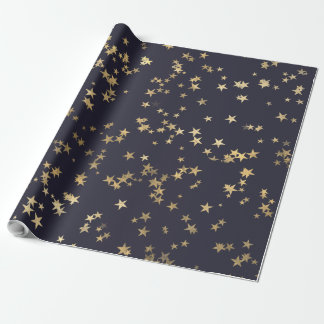 stars wrapping paper
