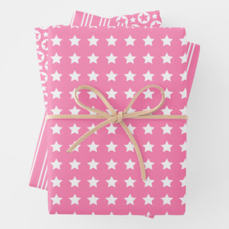 Stars Wrapping Paper Sheet Set