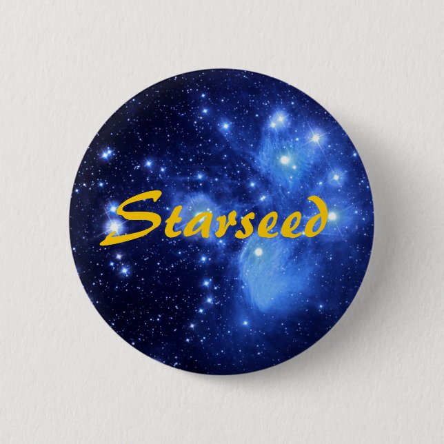 Starseed 6 Cm Round Badge (Front)