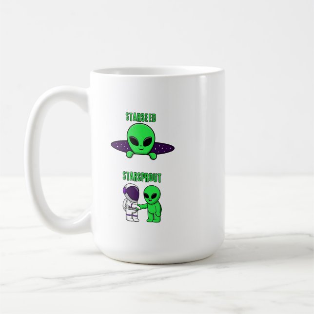 Starseed Graduated to StarSprout Coffee Mug (Left)