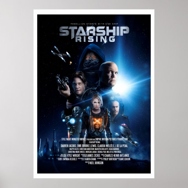 Starship: Rising Poster (Front)