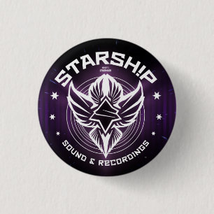 STARSHIP Sound & Recordings Button (Purple)