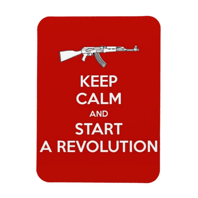start a revolution magnet (Vertical)