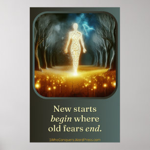 Start Again, Shine Brighter Poster