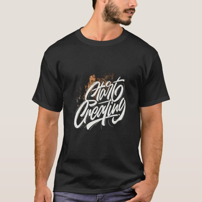 Start creating T-Shirt (Front)