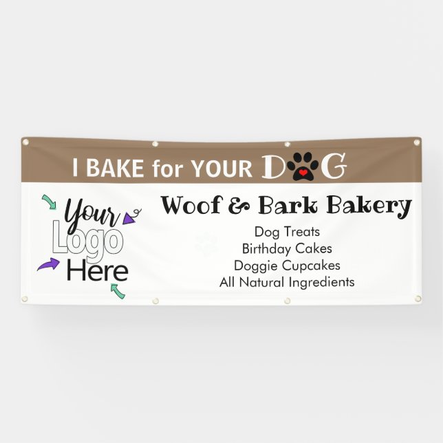 Start Dog Treat Business Home Supplies Banner (Horizontal)