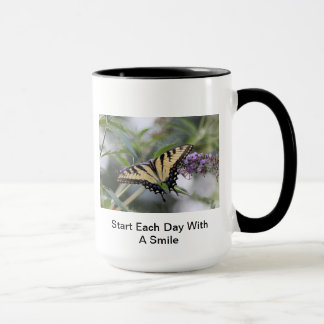 Start Each Day With A Smile Coffe Mug