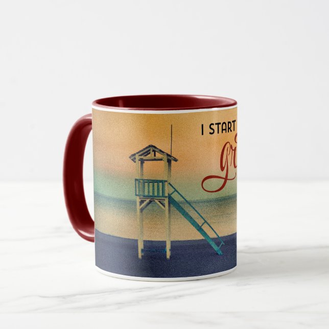 Start Each Day With Gratitude Mug (Front Left)