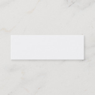 Start from Scratch! Mini Business Card