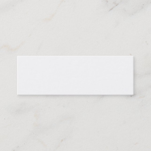 Start from Scratch! Mini Business Card (Front)