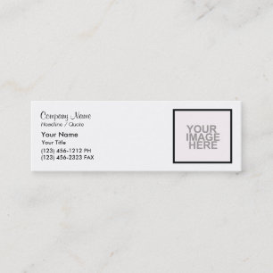 Start from Scratch! Mini Business Card
