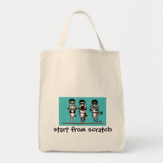 start from scratch tote bag