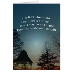 Start Light Star Bright Card