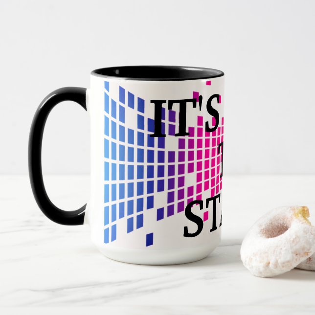 "Start" Mug (With Donut)