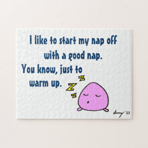'Start My Nap With A Good Nap' Puzzle