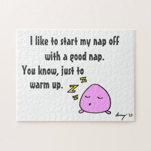 'Start My Nap With A Good Nap' Puzzle