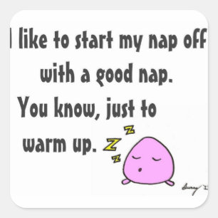 'Start My Nap With Good Nap' Stickers - Set of 20